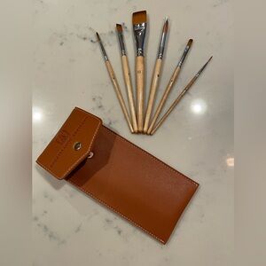 Renaissance Artisans Rembrandt Series 6-Piece Brush Set Kolinsky Sable NEW